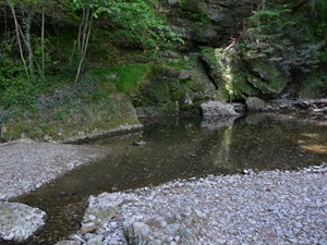 Wasserfall versiegt